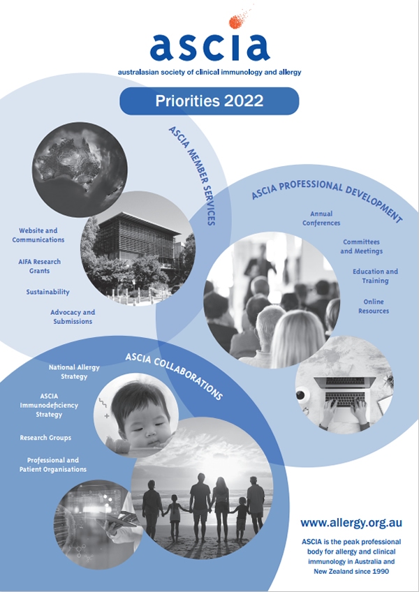 ASCIA Priorities 2022