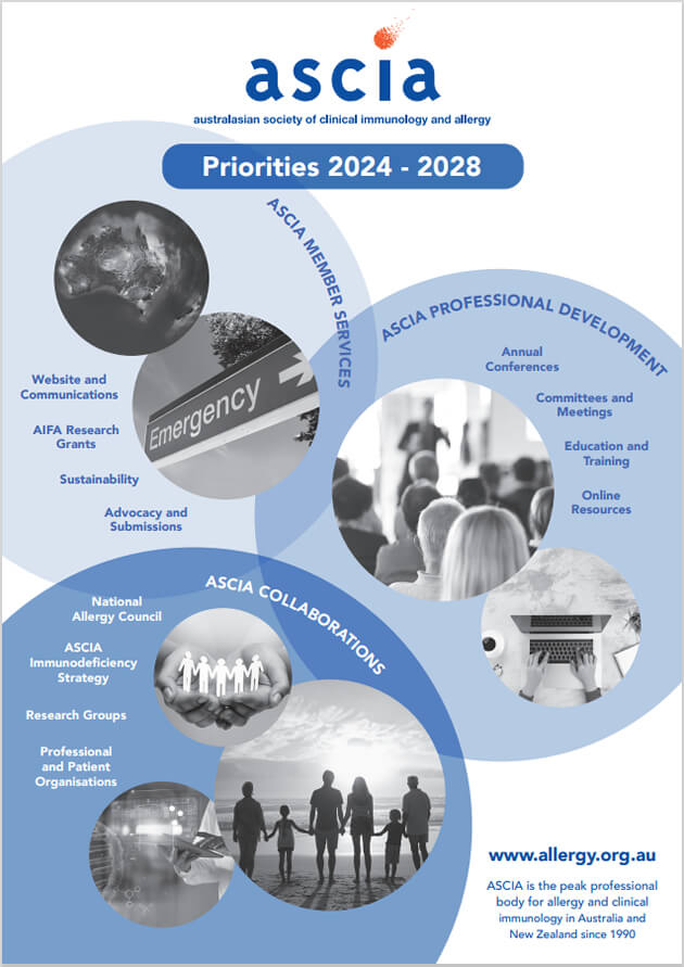 ASCIA Priorities 2024-2028